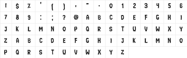 Ignorant Flat Regular  glyph index