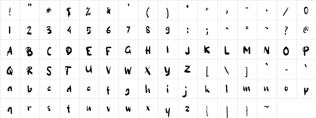 a Agen Giveaway Regular  glyph index