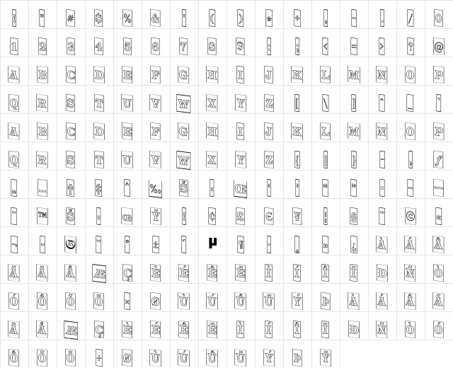 a_TrianglerCmOtlDn Regular  glyph index