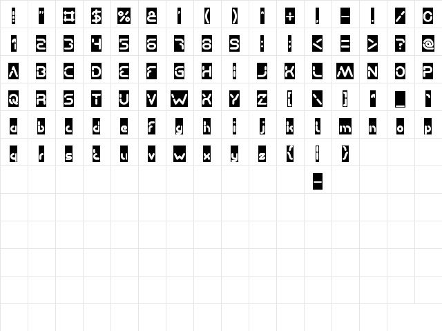 Stay Kind and REPEAT-Inverse Normal  glyph index