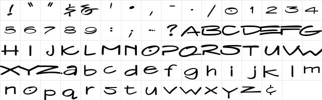 5 StraightLaced DNA Regular  glyph index