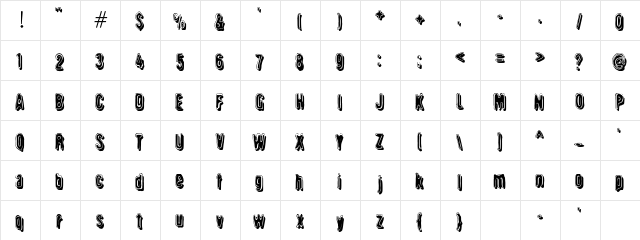 Griswold Regular  glyph index