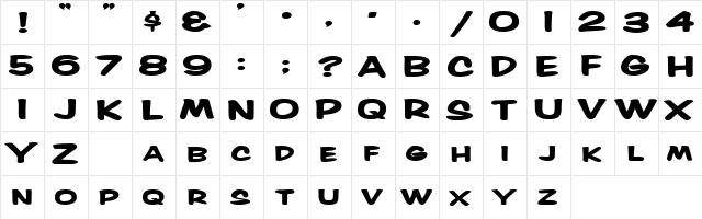 0 Taylor Caz DNA Regular  glyph index