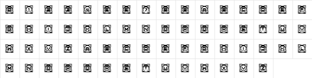 Compare Light Regular  glyph index