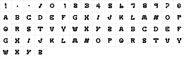 2770 BABY  glyph index