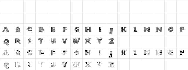 ChunkoBlockoDroppoCapo Regular  glyph index