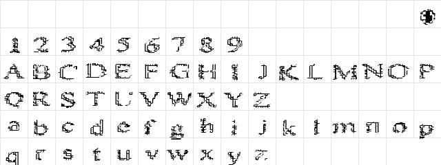 Heat Sinks 386 Regular  glyph index