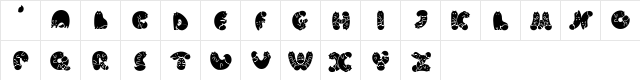 Nohofont CatsBlack  glyph index