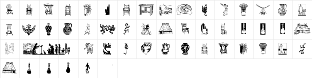 OldArts Regular  glyph index