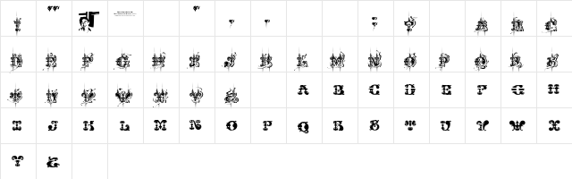 CHASE ZEN JINGLETRUCK KARACHI Regular  glyph index