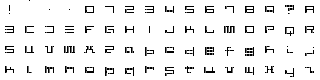ERRO9 Regular  glyph index