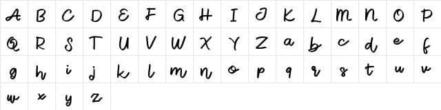 Ecustic FREE Regular  glyph index