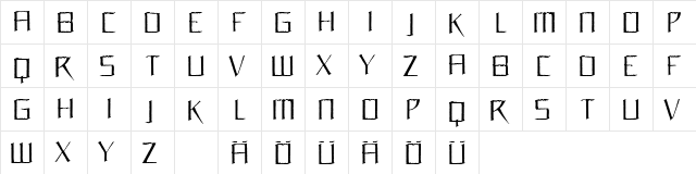 OrchideeLight Regular  glyph index