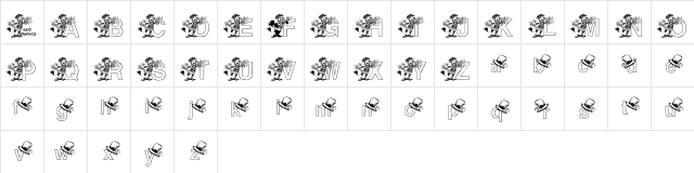 KGSTPAT2 Regular  glyph index