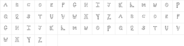 WallFresh Regular  glyph index