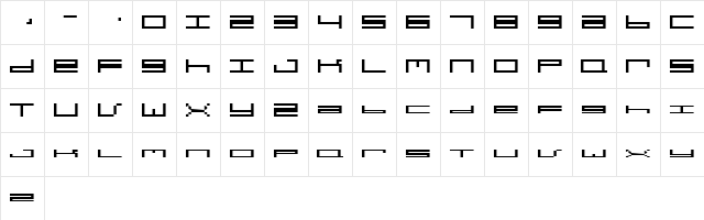 hardware requiem Regula  glyph index