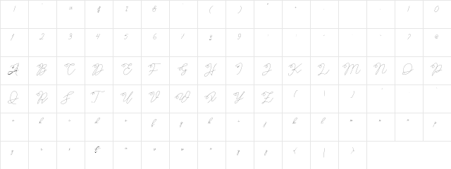 Older Historica Regular  glyph index