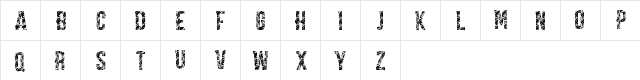 CARPE DIEM LUXURY demo Regular  glyph index