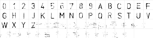 AlliedEngine Greased  glyph index