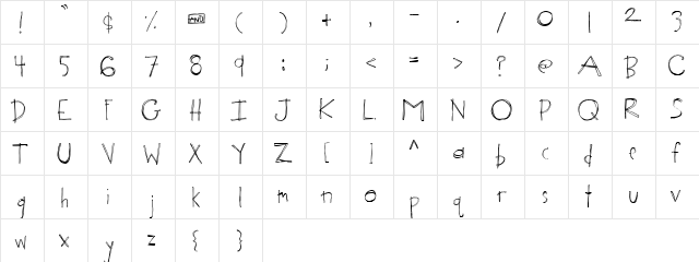 2Peas Red Velvet Cake Regular  glyph index