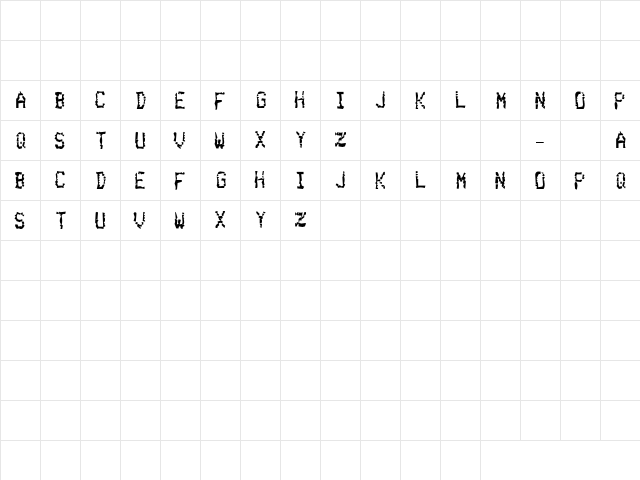 Belching Up Salisbury Steak Regular  glyph index
