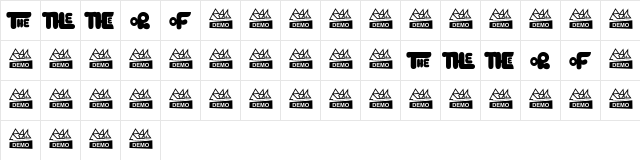 Kingk&#56954&#56800Alternative Regular  glyph index