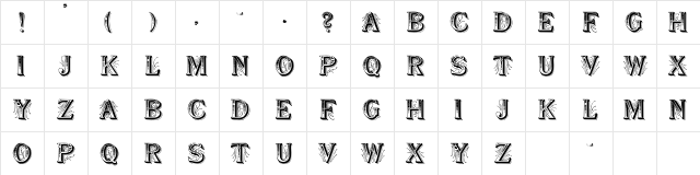 SEYMOUR Regular  glyph index