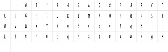 Palamia demo Palamia demo  glyph index