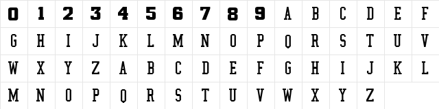 NBA Suns Regular  glyph index