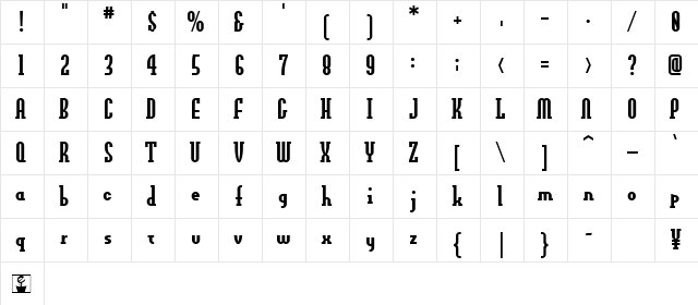 OLDNEW Axis  glyph index