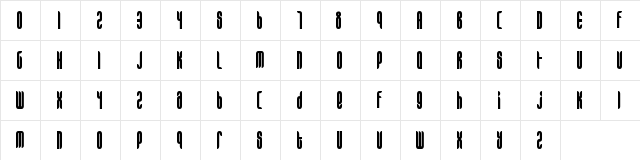 Alt Matey Alt Matey Black  glyph index