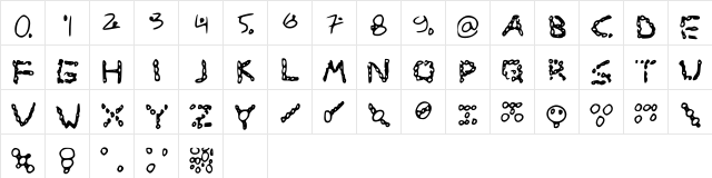 Zu Bulat Regular  glyph index