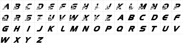 AL Baby New Year AH Regular  glyph index