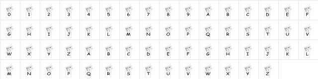 pf_koala in tree Regular  glyph index