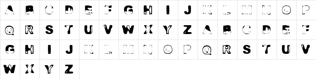 Desi Normal  glyph index