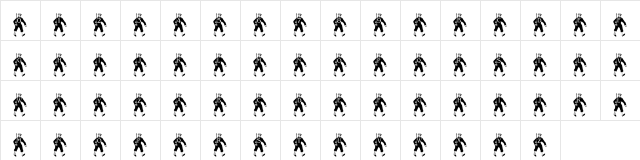 pf_old_marine Regular  glyph index