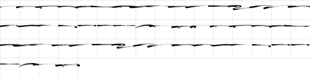 Sophiet Swash Regular  glyph index