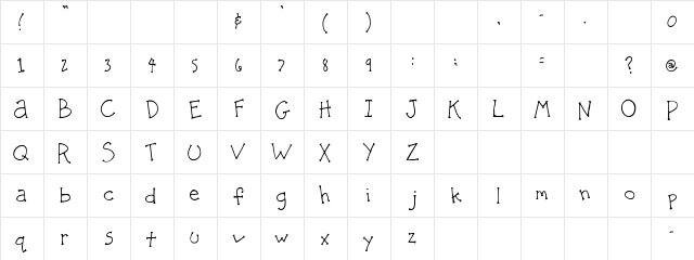 SBC Eden SBC Eden  glyph index