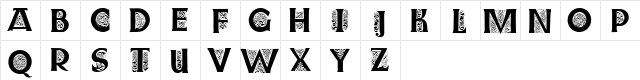 Farnoe Initials Regular  glyph index