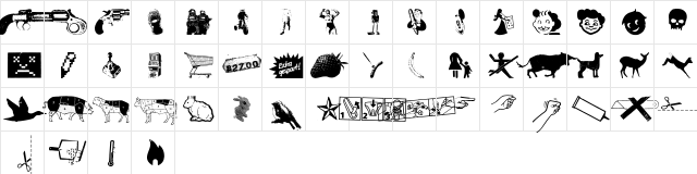 REconstructDing Regular  glyph index