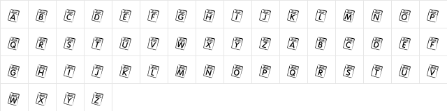 KR Seeds Regular  glyph index