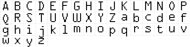 FFF Agent  Trial Regular  glyph index
