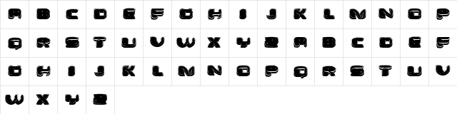 Kultur Basic Filled Regular  glyph index