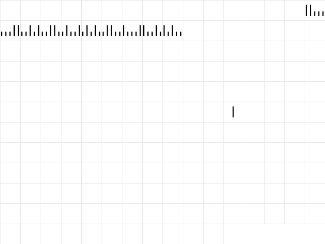 Katz Regular  glyph index