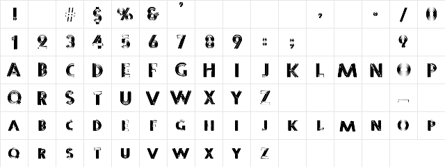 Namitha Cool Regular  glyph index