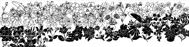 dt Regular  glyph index