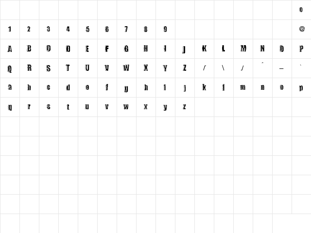 my wife sucks Regular  glyph index