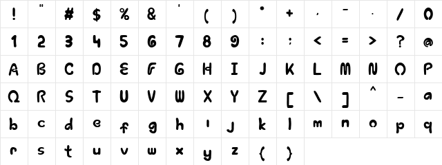 Tewad-se Tewad-se  glyph index