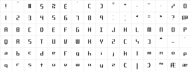 Compliant Confuse 3s (BRK) Normal  glyph index