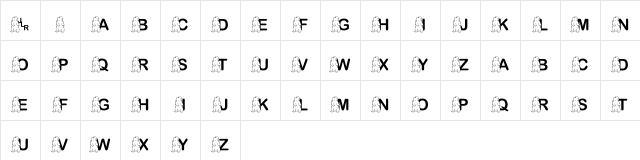 FL Punxsutawney Phil Regular  glyph index